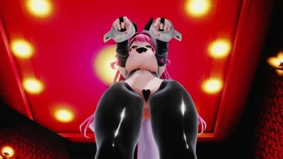 Raora Pantera - เต้น ShuQ โดย Ikyouno【MMD Hololive】เซ็กซี่น่าชม