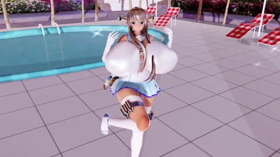 【MMD KanColle】Yamato Tampil Seksi di “Party Tonight” - LAYSHA