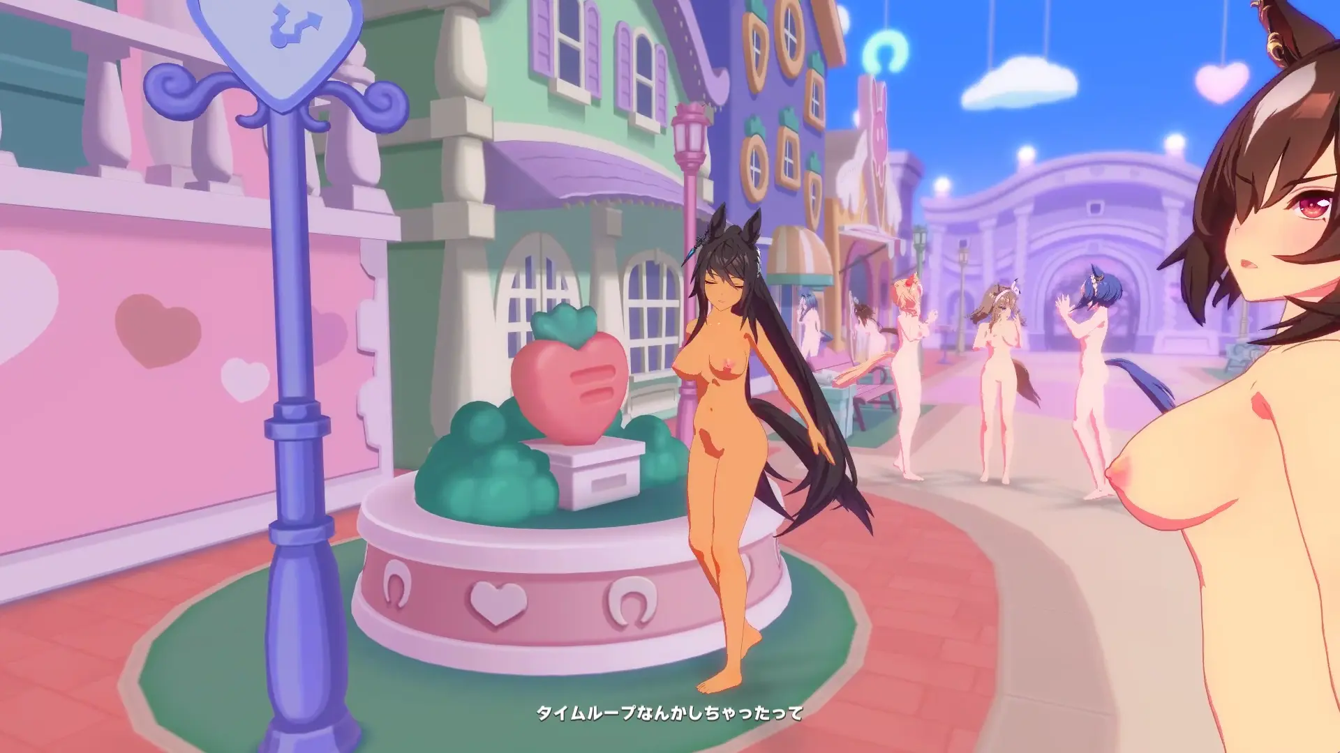 【Umamusume MV】 Menishuki♡Rush! Full Nude MOD with Symboli Girls