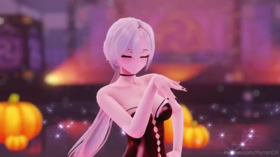 【VOCALOID：咲音ハク】LE SSERAFIM - ANTIFRAGILE【MMD・カメラ配布】