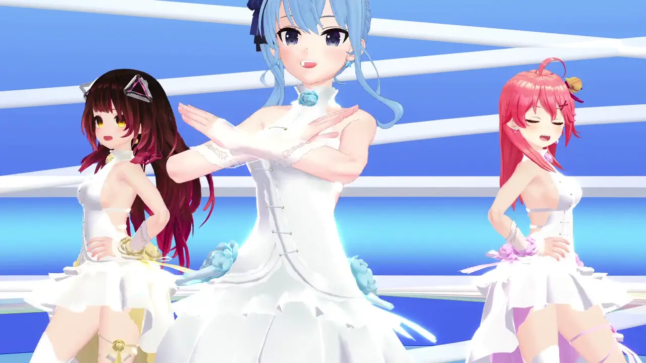 (SFW) 気まぐれメルシィ_Gen0 ผลงาน dealer222 พร้อม VTuber azki, miko, suisei น่าดูมาก