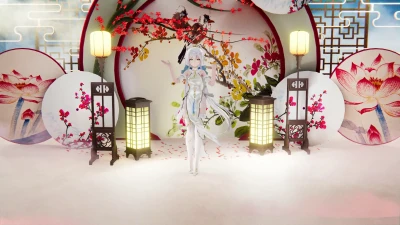 桃源恋歌 天依｜gonyiq 精彩 Blender 3D 戀愛動畫