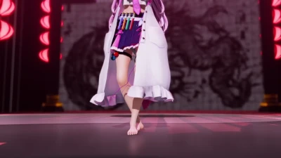 【Toy Variations】Cynical Night Plan Hakui Koyori VTuber Strip MMD