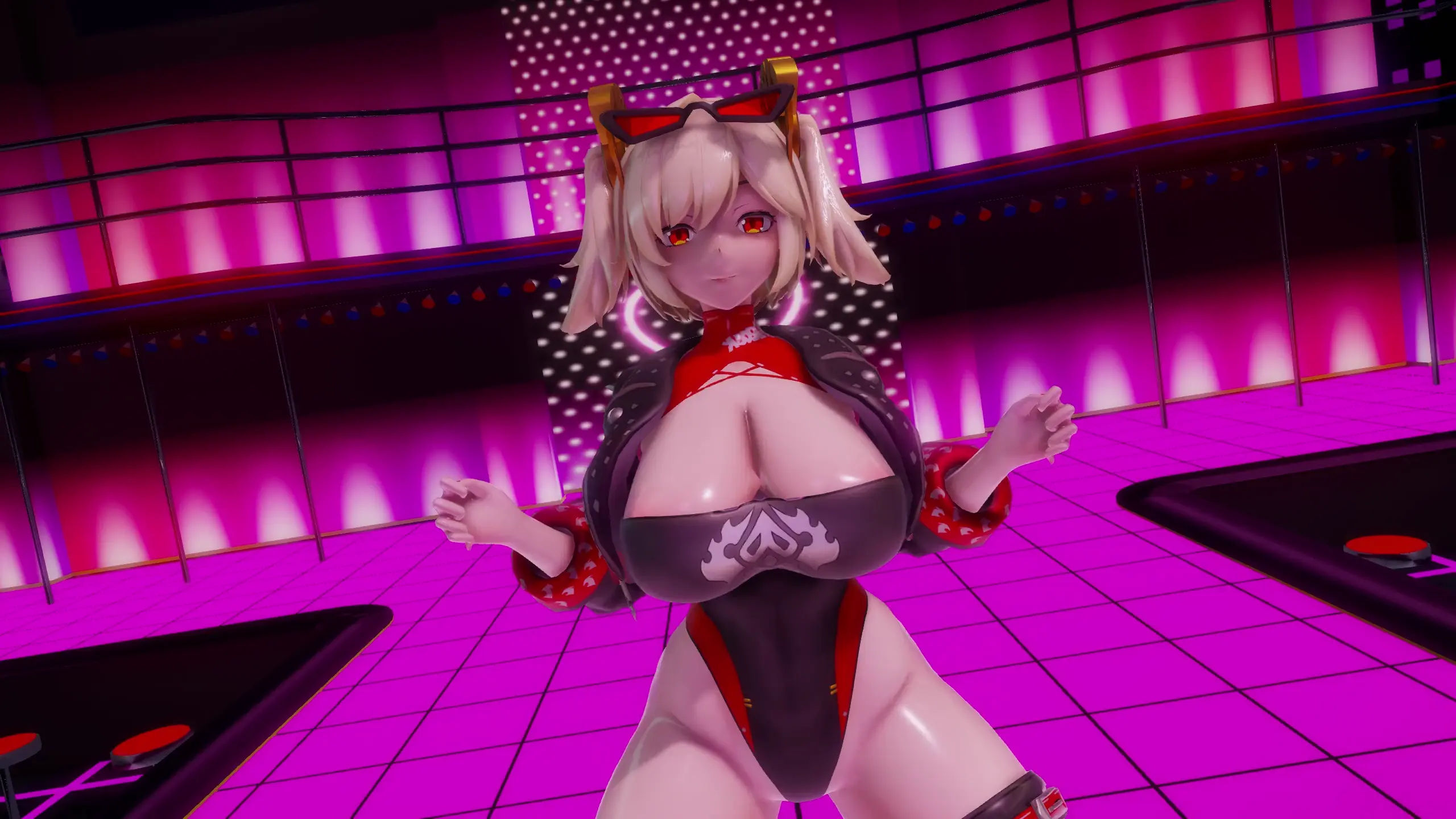 Динамичный Хип Свинг с Burnice White и Sir-Tunalot 【MMD】