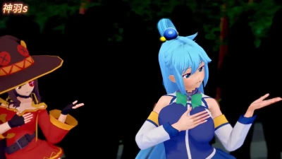 Konosuba Trio Hebat: Megumin, Aqua & Lalatina di Koikatsu