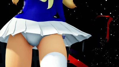 Wakame-chan x Fletcher in Mrs. Pumpkin’s Absurd Dream | Kancolle MMD