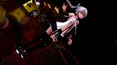【Autoerótico】Botón de Reinicio de Vida con Tumidango Miku por r32tanu - Vocaloid MMD