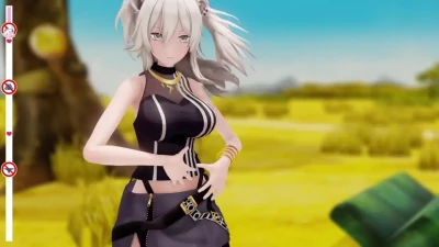 KYR,BTN(本人歌唱)・ようこそジャパリパークへ【kirarinnyowaaa MMD】