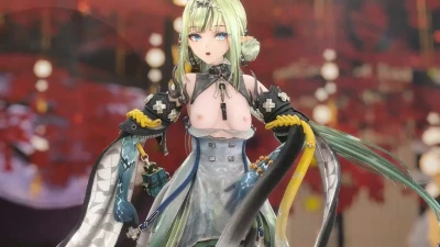 【ENDFIELD】祀 Addiction - Qcatnipの1080p 60fpsアークナイツMMD映像