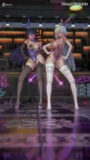 QOSDance Vertical: Mei芽衣 & 琪亚娜 Tócame el Cuerpo con Himura Megumin