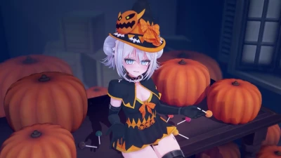 【亚德 合集】💕Sexy Life💕『亚德_调皮南瓜/KMS Jade_Mischievous Pumpkin』Azur Lane Koikatsu