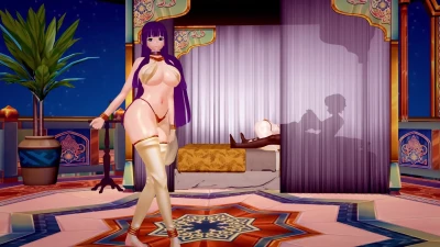 Frieren Fern Silhouette NTR Dance by Madrush - Koikatsu Erotic