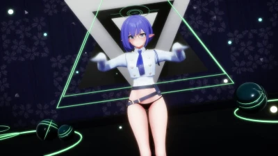 CreaterMMD’s Seductive Miku Dance - Sultry & Curvy Moves!