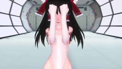 [MMD] ALIEN 霊夢 Earring Ver - Hazy Swimsuit Dance