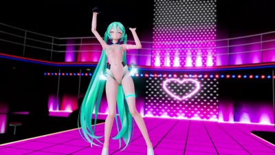 【MMD】Rabbit Hole - YYB Miku Rework | Tarian Seksi & Threesome