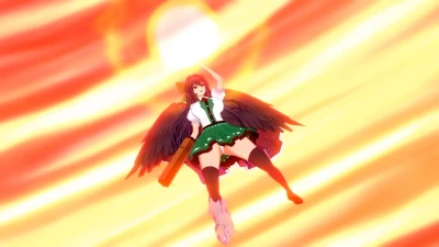 [Touhou] Танец и стрип с бедрами Okuu от LEiNNHART | Koikatsu