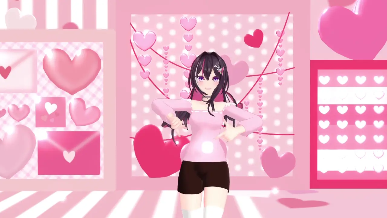 สุดน่ารัก_A โดย dealer222 | Azki VTuber ใน Mikumikudance