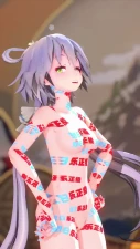 yuka457 en China Dress y Medias Blancas - ¡Luo Tianyi Sexy MMD!