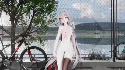 洛天依 - Tomboy | Shion_Aquamarine Poderosa em Vídeo Blender 3D