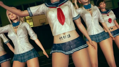 25 Teddy Bear (Slave) Undressing Ver. in School Uniform Bondage