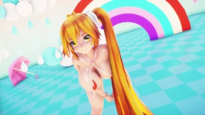 【MMD】Апологетический танец с Акита Неру и её пышной грудью