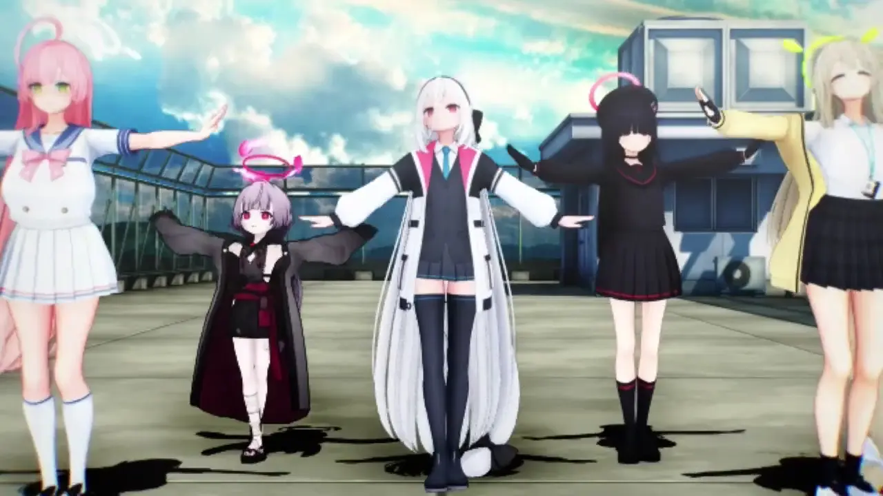 【MMD】Blu Archive - Kimagure Mercy Menawan dari Utau