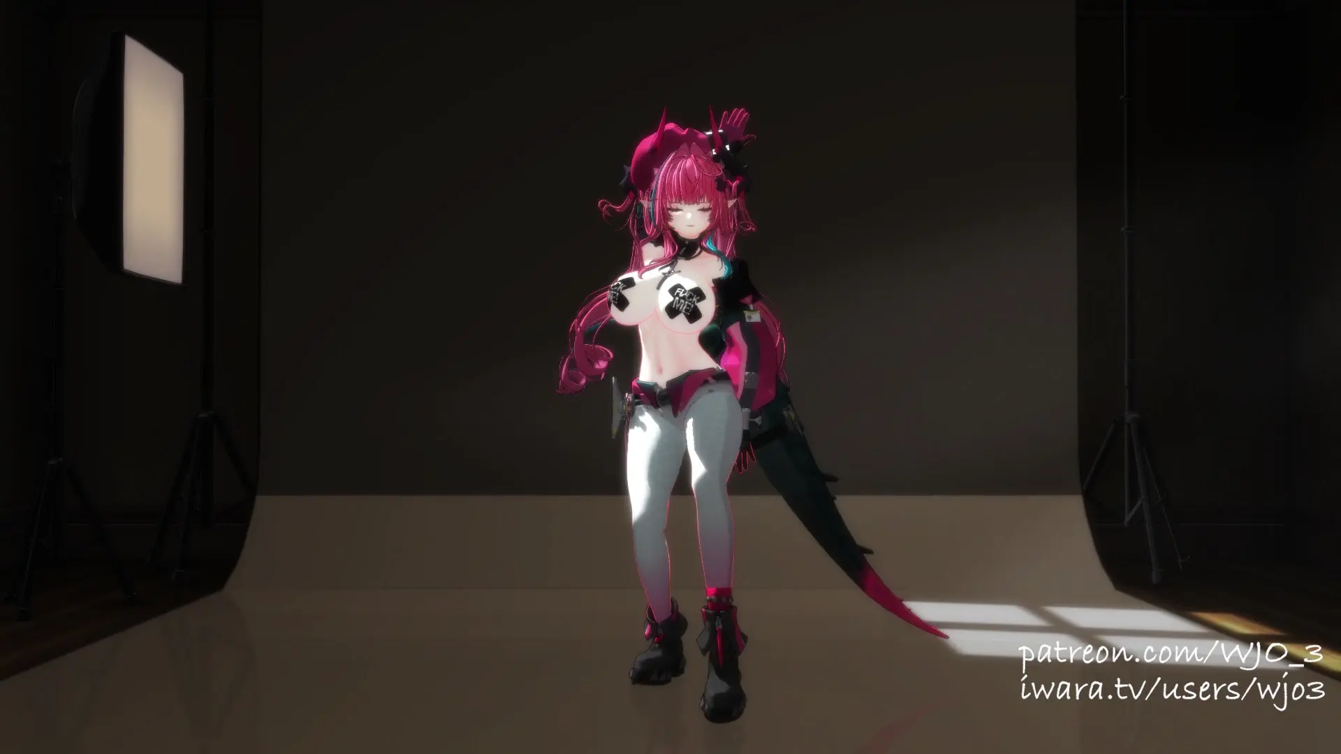 【MMD R-18】JUMP Yvonne 13526B3 — Эксклюзив WJO_3 Видео