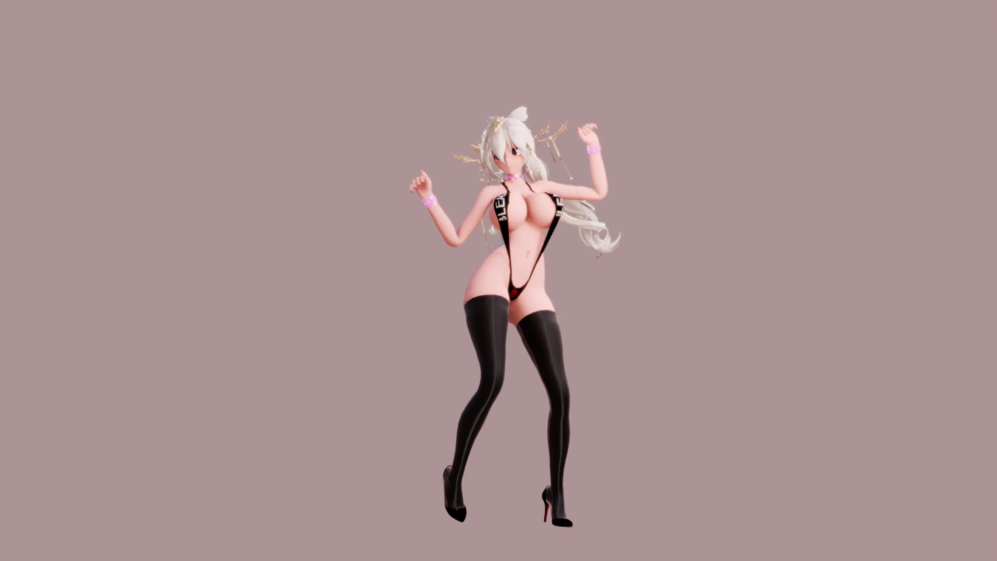 Сексуальный Bunny Dance Yowane Haku от BoRingLife110 ❤️