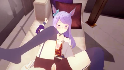 Mejiro Mcqueen 5 - Страстное Koikatsu с Lanji и Umamusume
