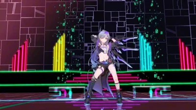 银狼LV.999 - Stunning Pbcha Silver Wolf in Honkai Star Rail