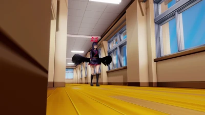 Tarou Pakai Seragam Sekolah - Mikumikudance Part 1 Sexy