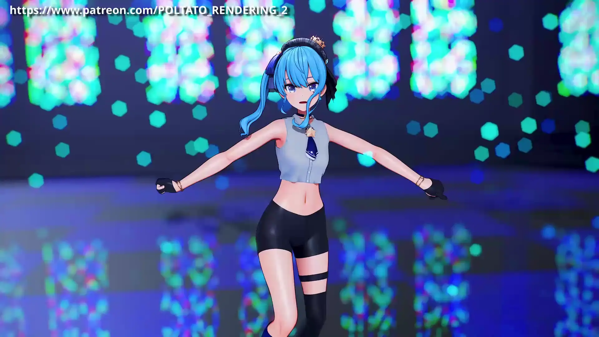 【MMDホロライブ】星街すいせいが魅せる『神っぽいな』ダンス