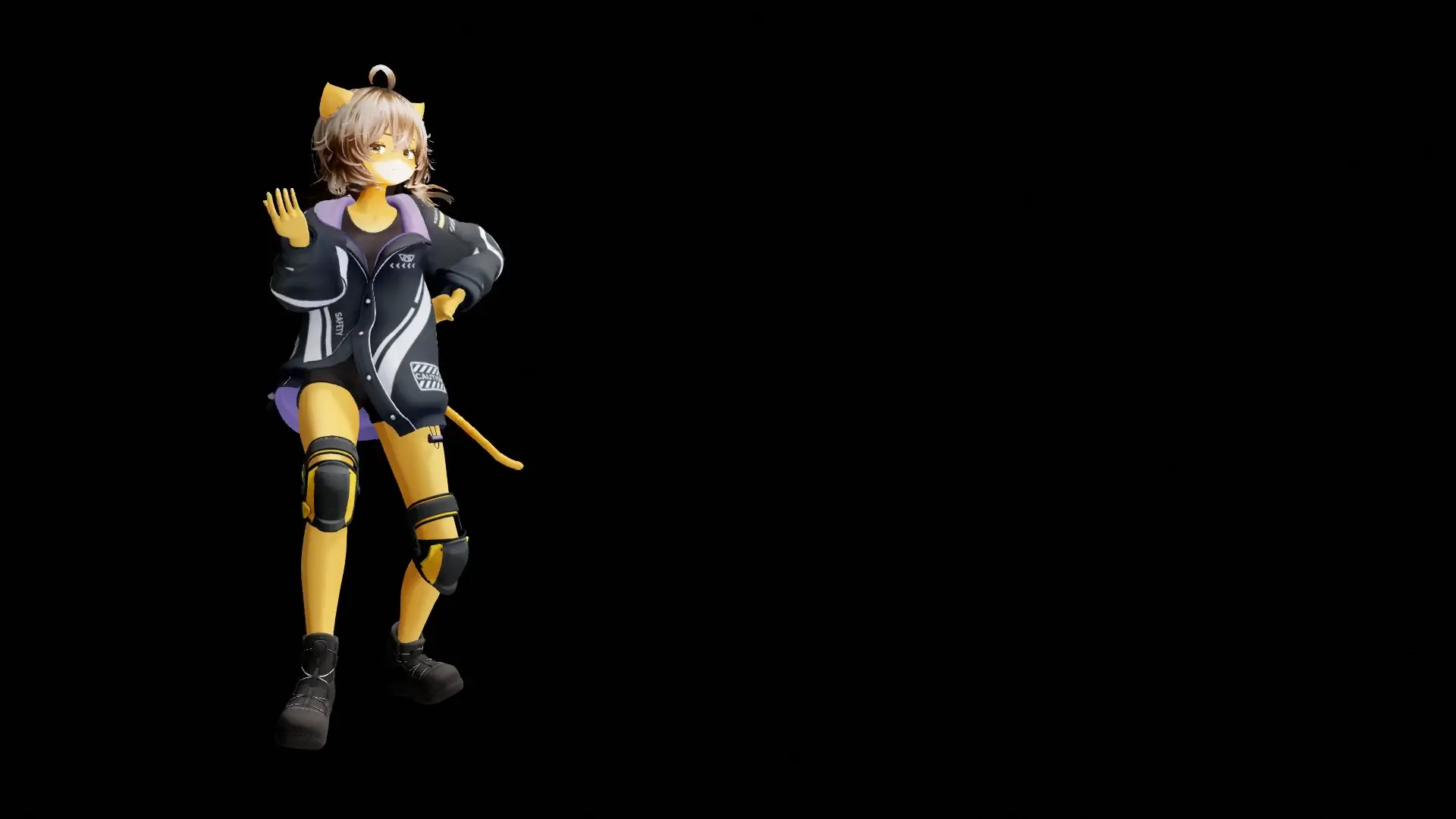 【Furry】Kishitori Isaka - Striptease That Reveals Everything Lost