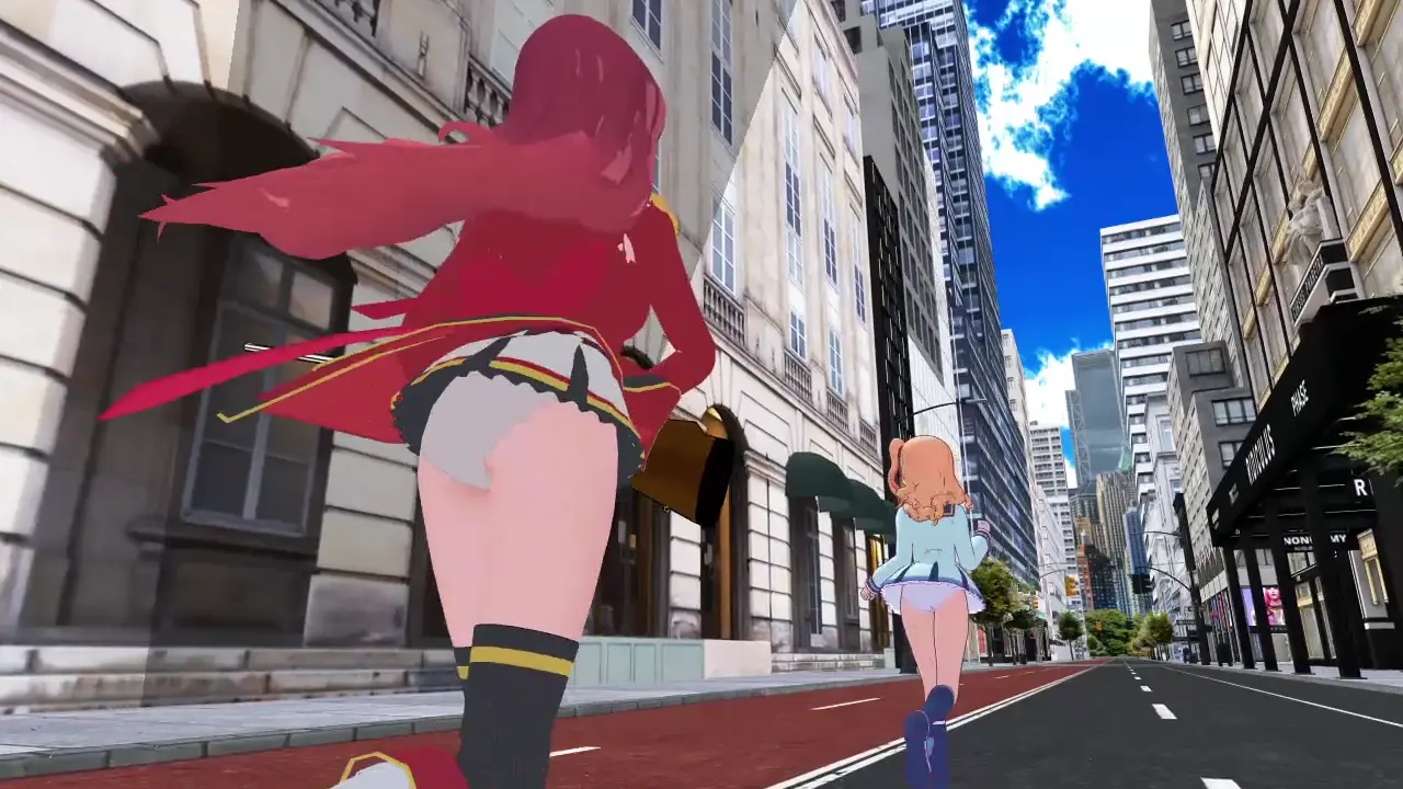 Вооружённая погоня 2 со スキンブル в MikuMikuDance
