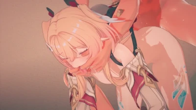 Linnea 莉奈娅 リンネア & Roro Jonggrang Hot Genshin Impact Koikatsu