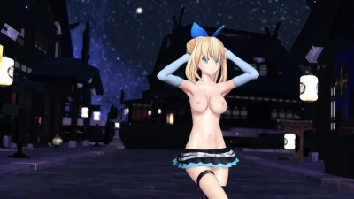【MMD】Mirai Akari e Pink Cat – Dança Sexy e Irresistível de GuIa & hoI!