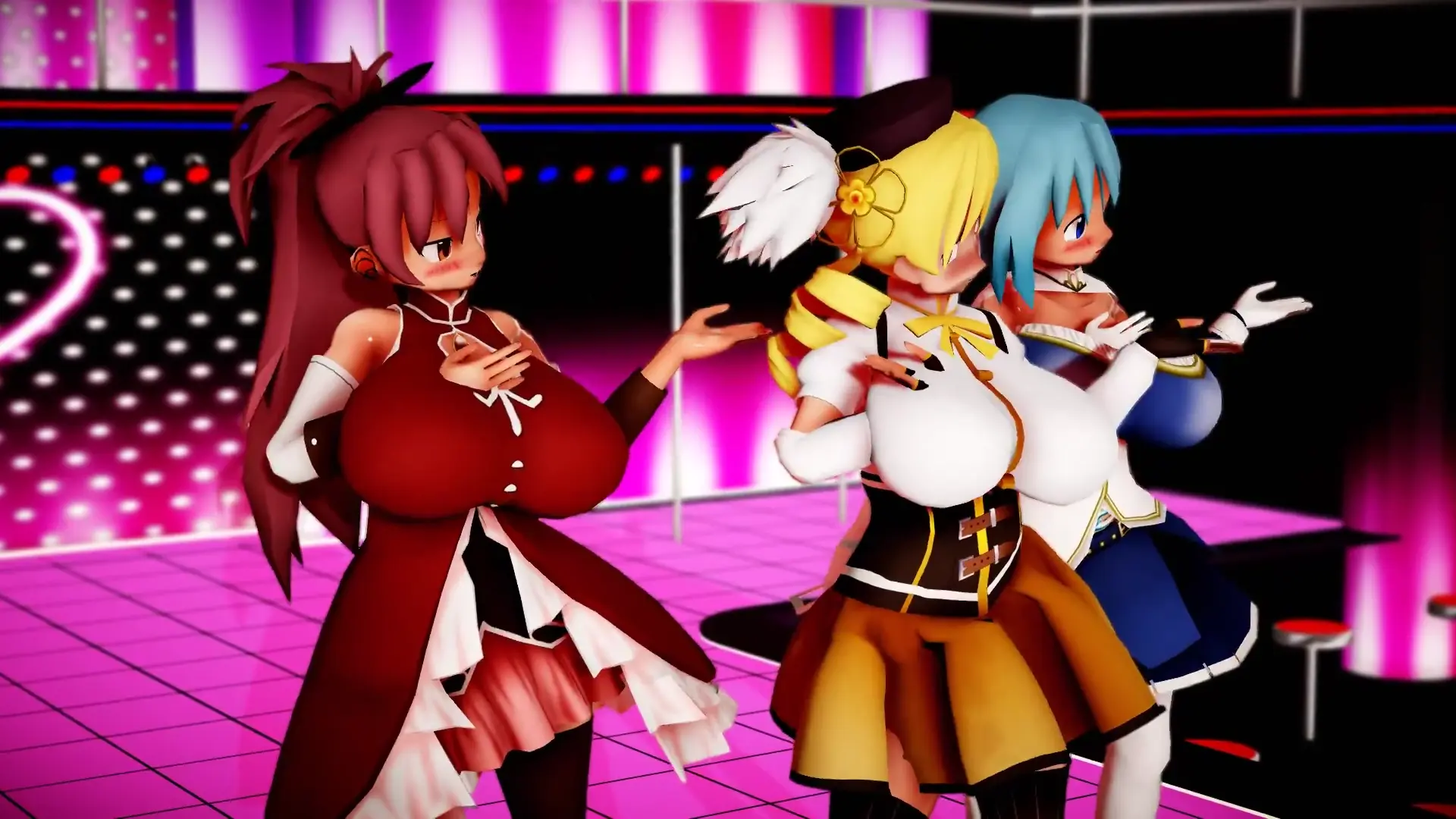 【まどマギ】Mami、Sayaka、杏子穿微型比基尼性感演出 | Perorin