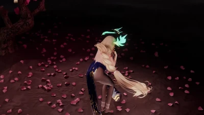 ハウデン·リーウ -『桃花旗袍』 with rinsyi | Azur Lane Blender Art