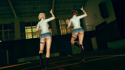 26 愛包ダンスホール (Slave) TS: Dança Vibrador, Escola e Bukkake Intenso
