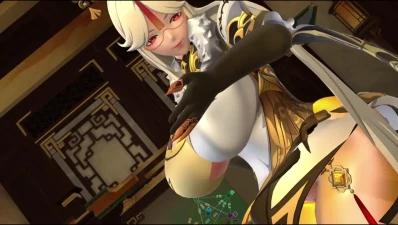 Kelas Belakang Ningguang MILF dengan Pantyhose 4K 60FPS W.I.P