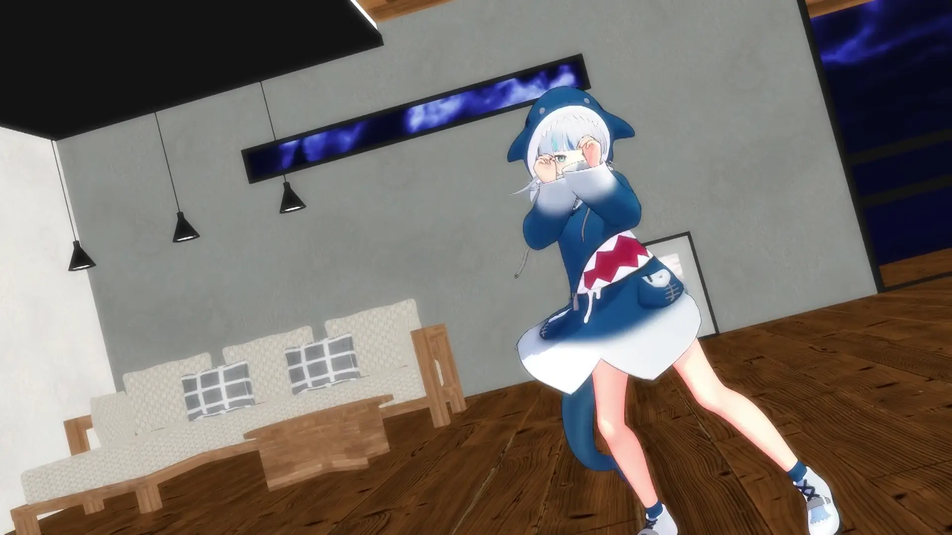 gwrgra Baddest con JoshTrap209: Gawr Gura Hololive MMD Sexy