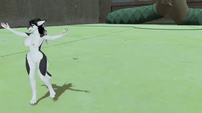 VRChat Furry MMD Gangnam Style с DarkWolf — горячее R18 1440p