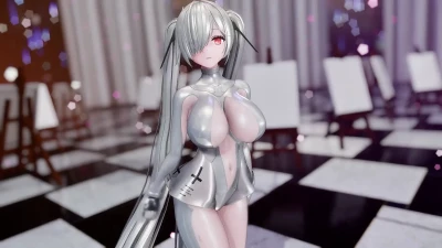 【Nikke】ซินเดอเรลล่า 灰姑娘-Whiplash โดย Qcatnip | Mikumikudance