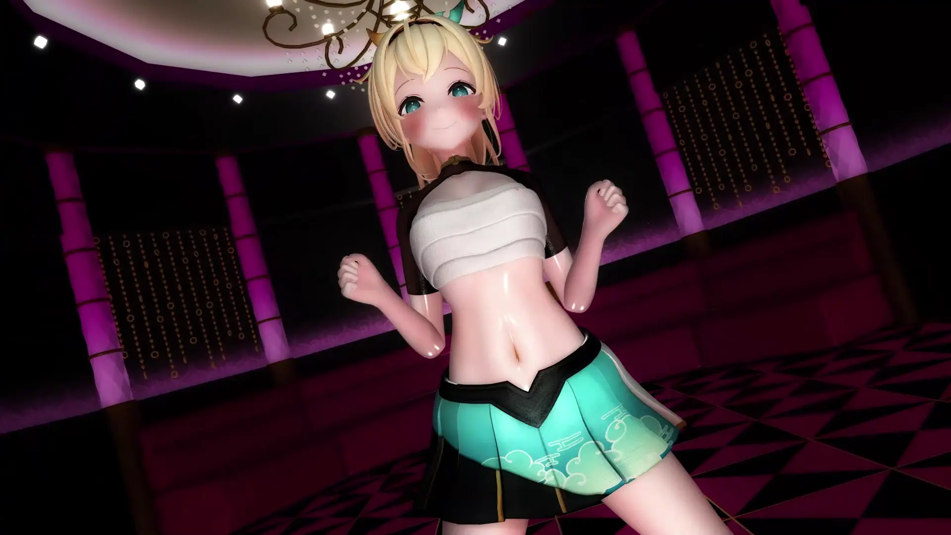 Dança Dinâmica e Atrevida de Kazama Iroha - pp18 Hololive MMD