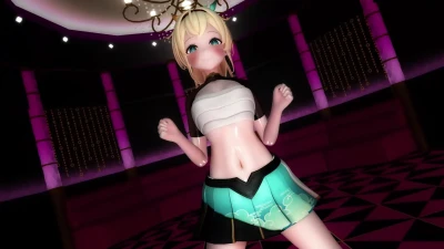 Tarian Pinggul Sensual Kazama Iroha - pp18 Hololive MMD