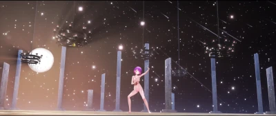 【MMD】Tokoyami Towa Pretty Savage Full Nude Variations【UWFHD】