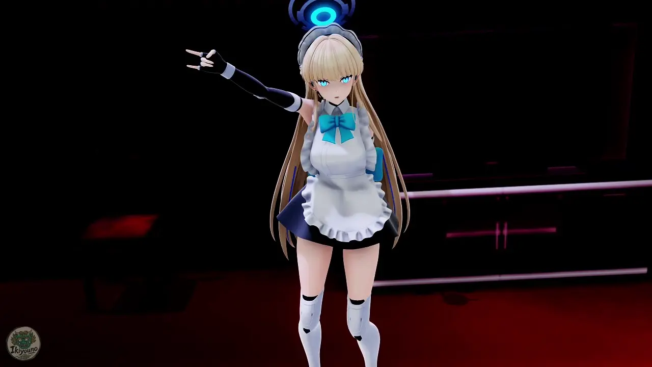 アスマトキ - チェックポイント｜ブルーアーカイブ MMD イキョウノ登場