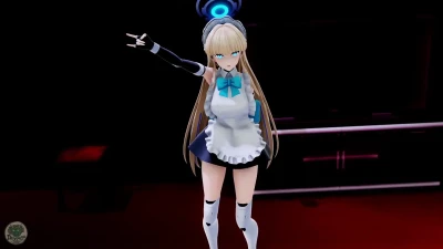 Asuma Toki - Checkpoint | Blue Archive MMD Видео с Ikyouno