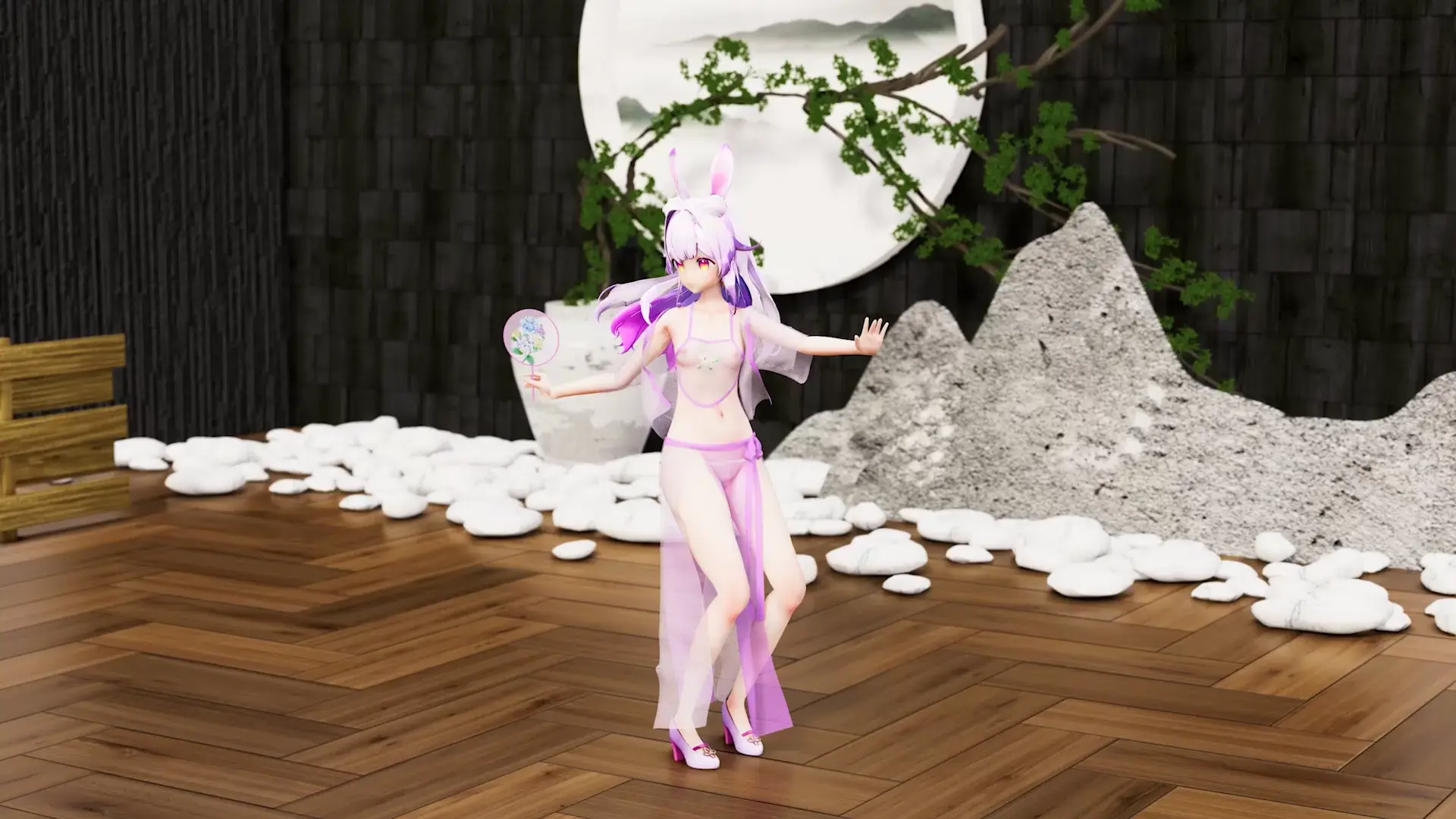 26.06.1 兰音 芒种 | Sora_aa Video 3D Blender Explícito