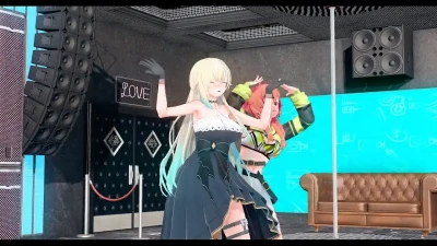 【パイパン】aizwem & ssdoakr Play Devil-Free with てんほー in Koikatsu